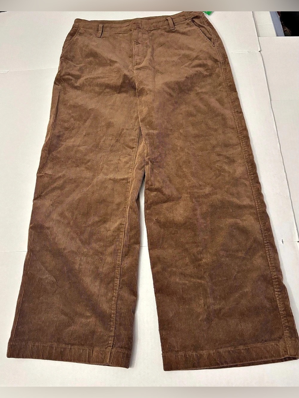 GAP High Rise Wide-Leg Corduroy Pants women’s 14 inseam 29”